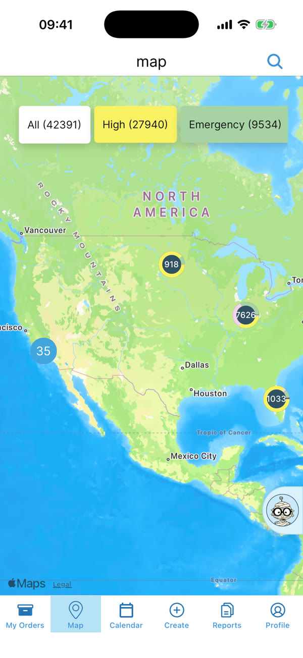 Facilitron Works mobile app screenshot 1 of 5