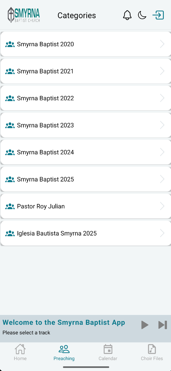 Smyrna mobile app screenshot 2 of 4