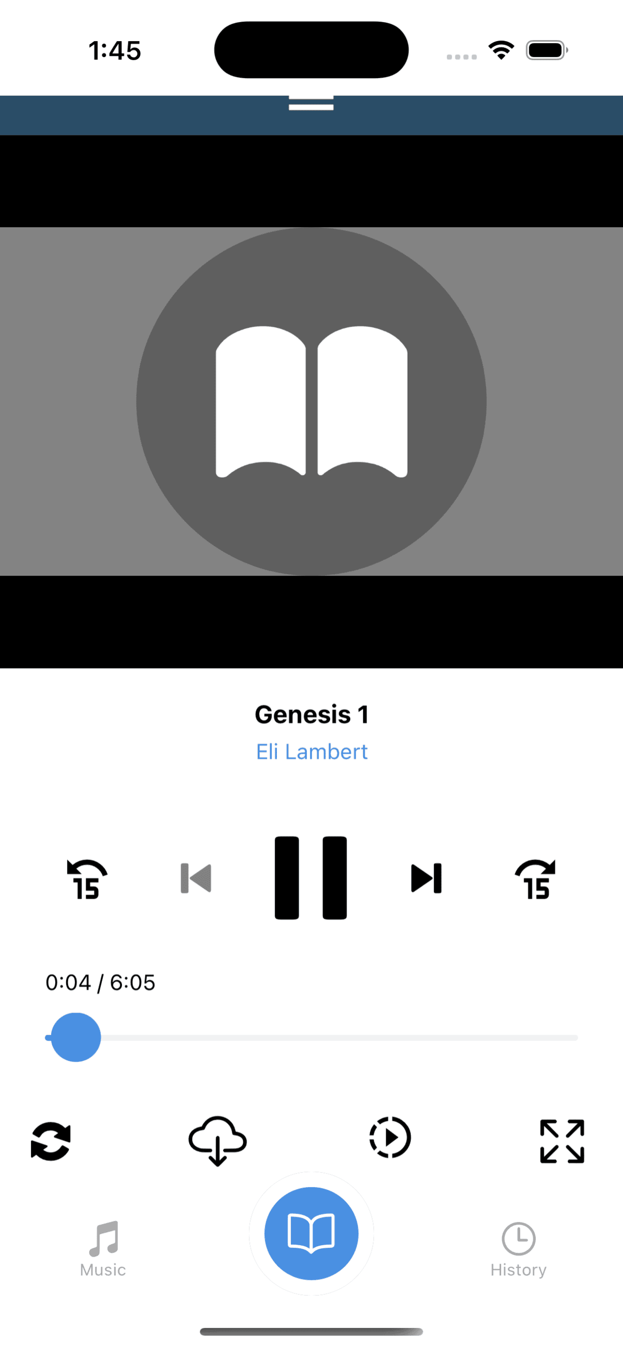 Baptist Faith mobile app screenshot 2 of 6