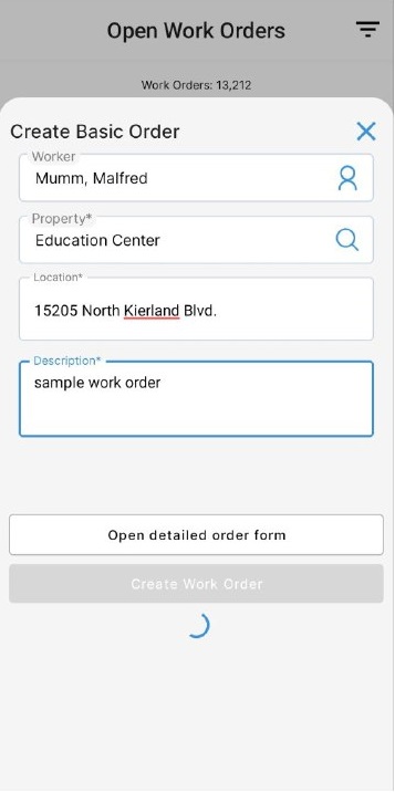 Facilitron Works mobile app screenshot 3 of 3