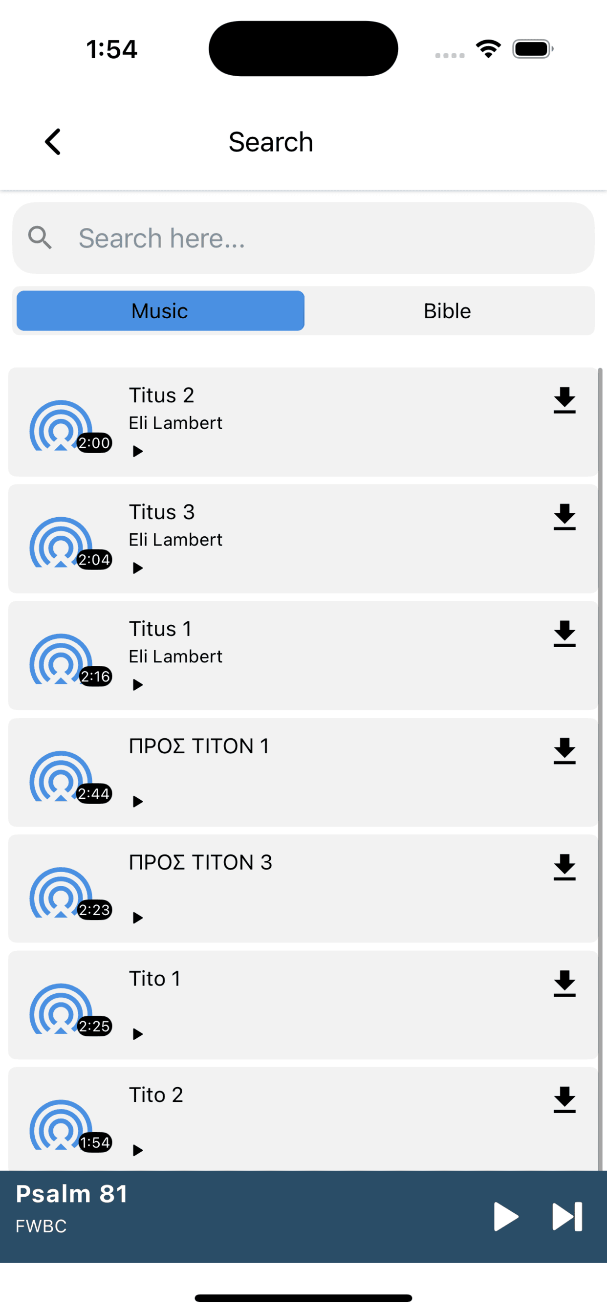 Baptist Faith mobile app screenshot 5 of 6