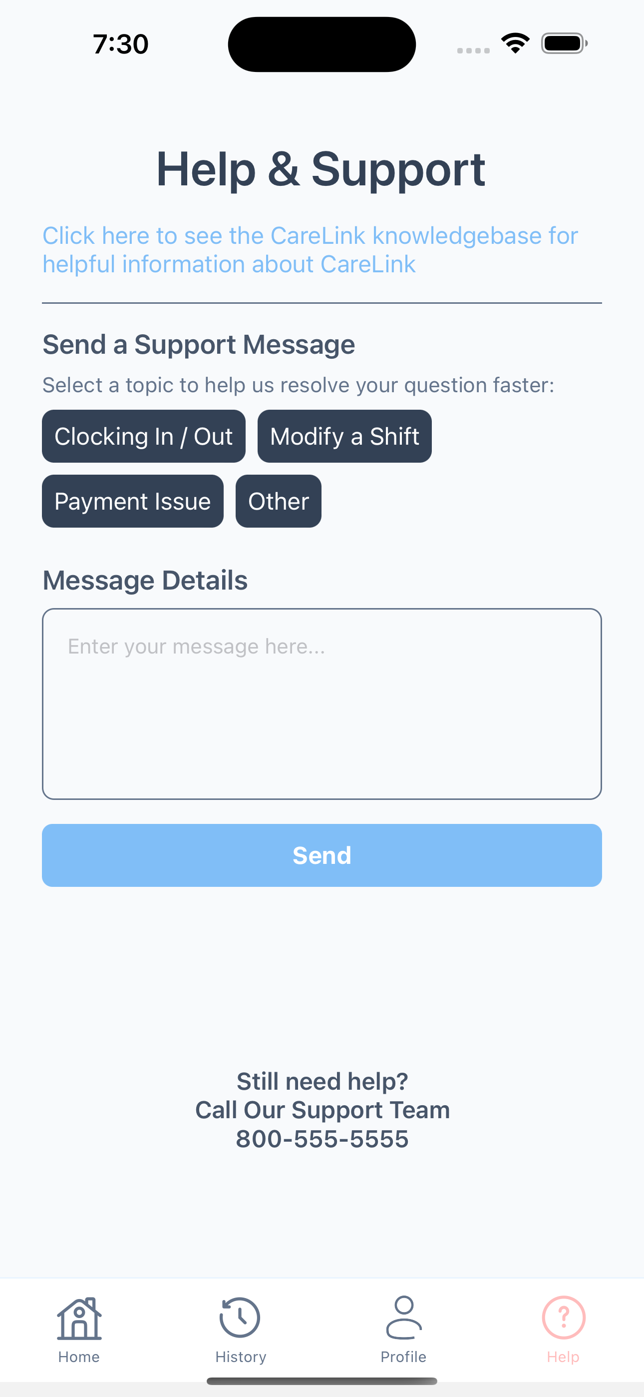 Lyra mobile app screenshot 2 of 3